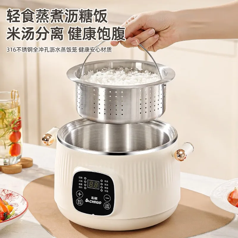 Smart Pot - 316 roestvrijstalen elektrische kookpot 3L multifunctionele