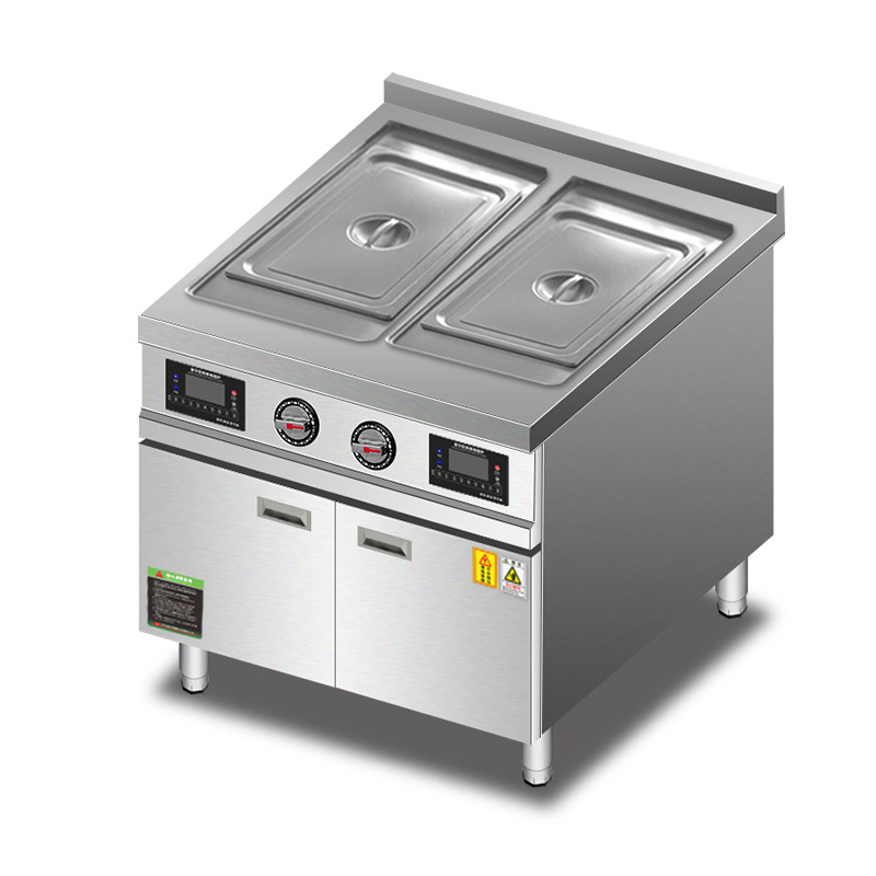 Smart Pot - Commerciële inductie soepwarmer met dubbele pannen