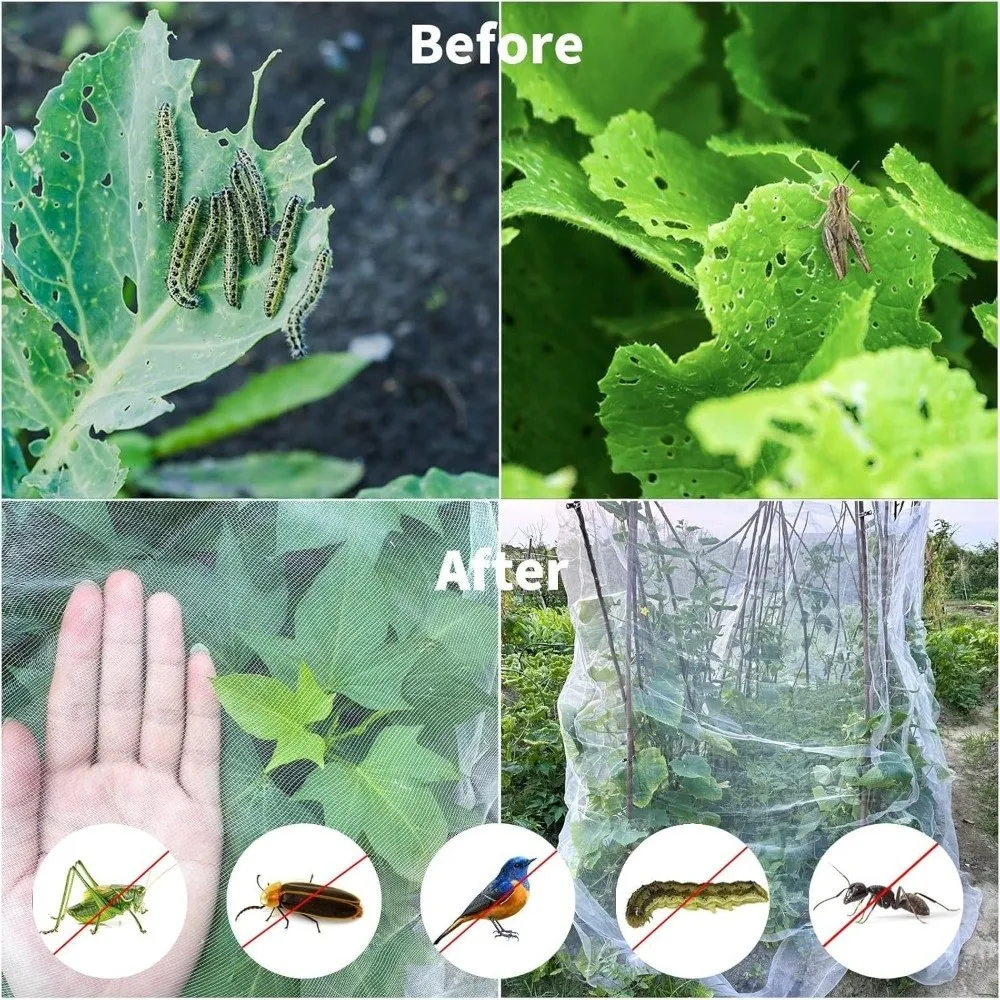 Plant Monitor - Ultrafijn gaas voor tuin en groenten,