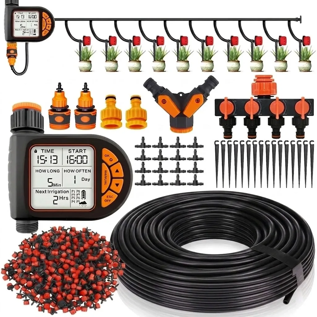 Smart Garden System - 20M slimme tuin-timer met LCD-display, automatische