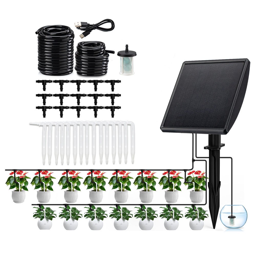 Smart Garden System - Automatische druppelirrigatiepomp op zonne-energie, slim bewateringssysteem