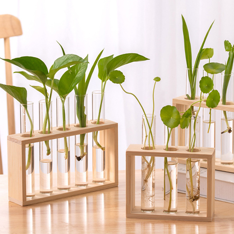 Hydroponic Grow Pod - Hydrocultuur Planten Container met Houten Frame