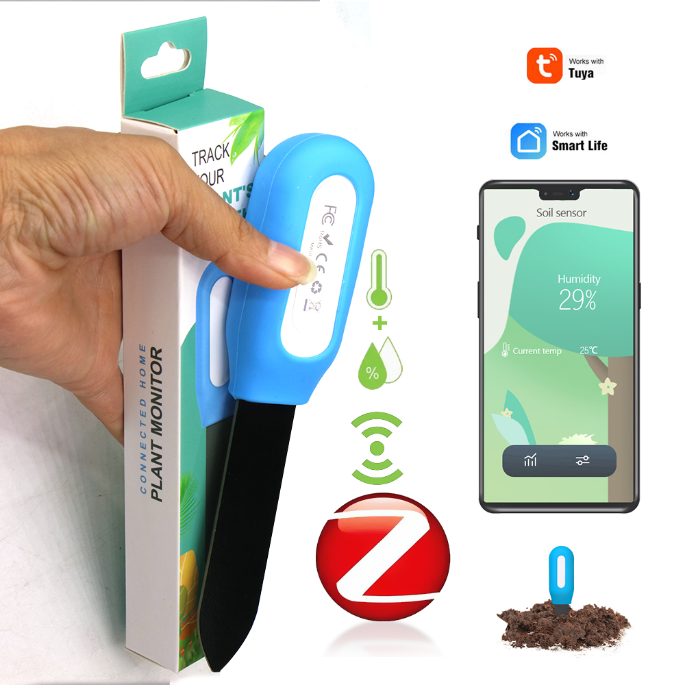 Slimme Zigbee-bodemsensor voor - Plant Monitor recensie en prijs
