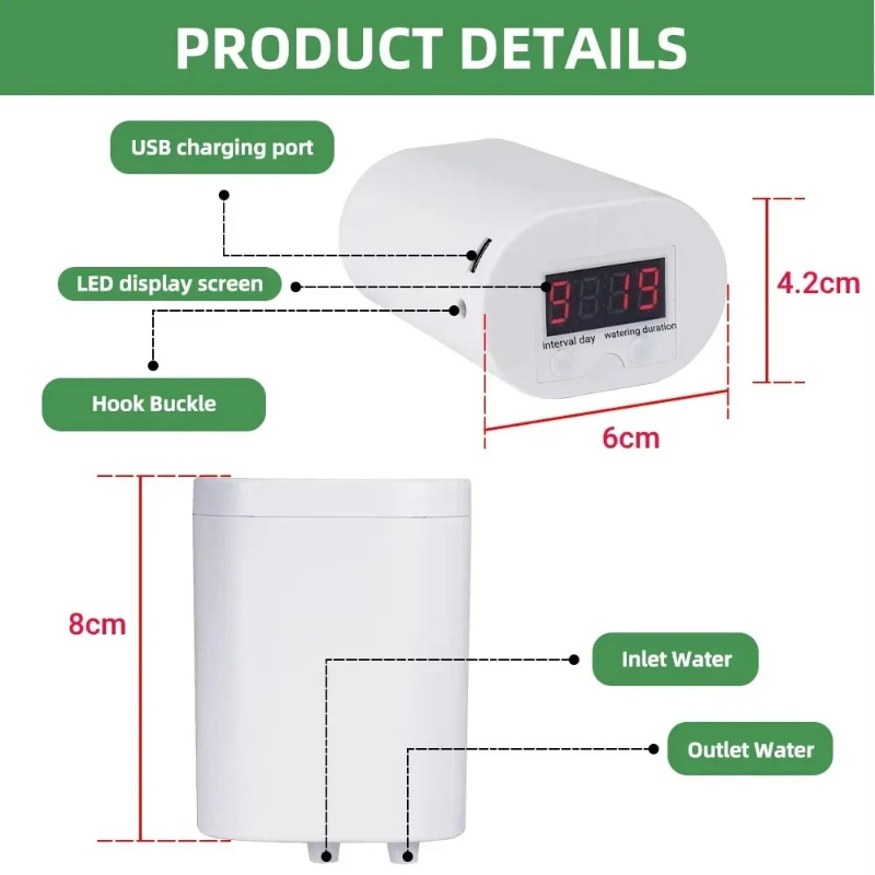 Intelligent automatisch druppe - Smart Garden System recensie en prijs