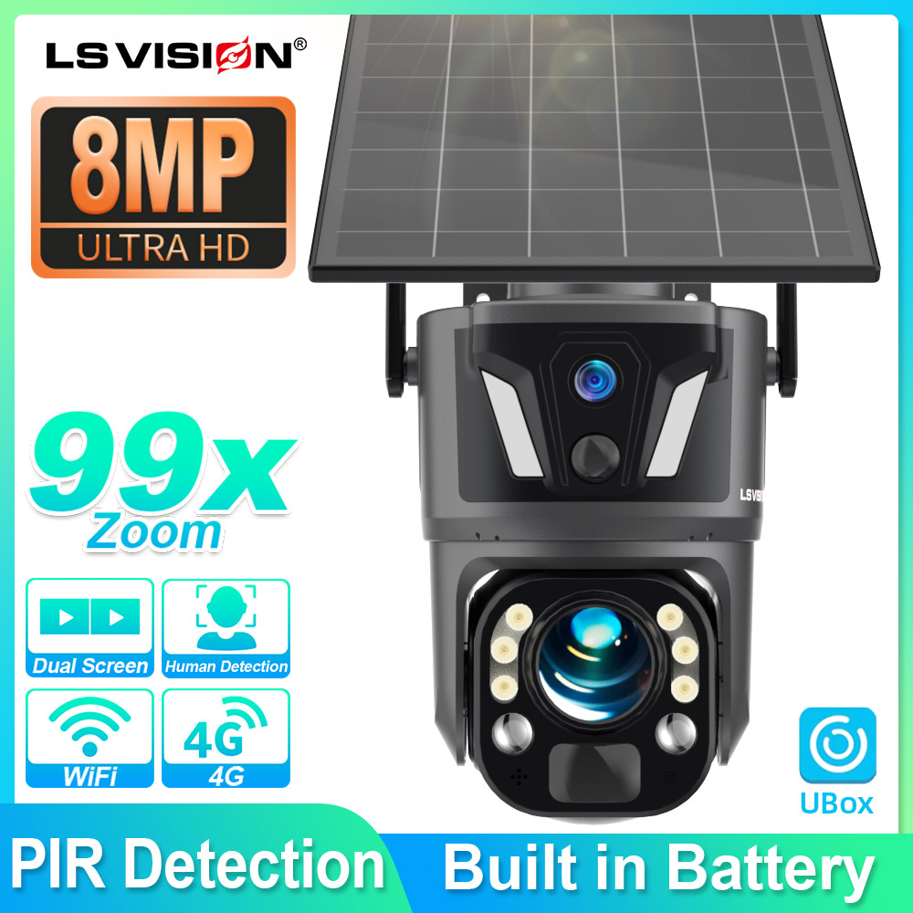 LS VISION 4K 8MP Buitencamera' - Garden Camera recensie en prijs