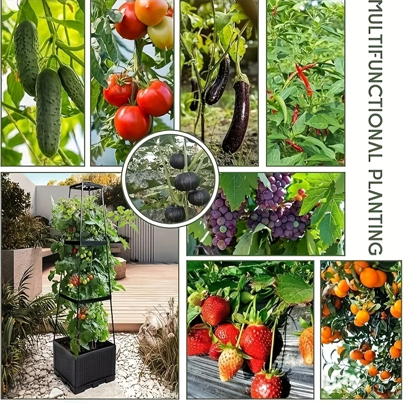 Tomatentoren met zelfwaterende - Hydroponic Tower recensie en prijs