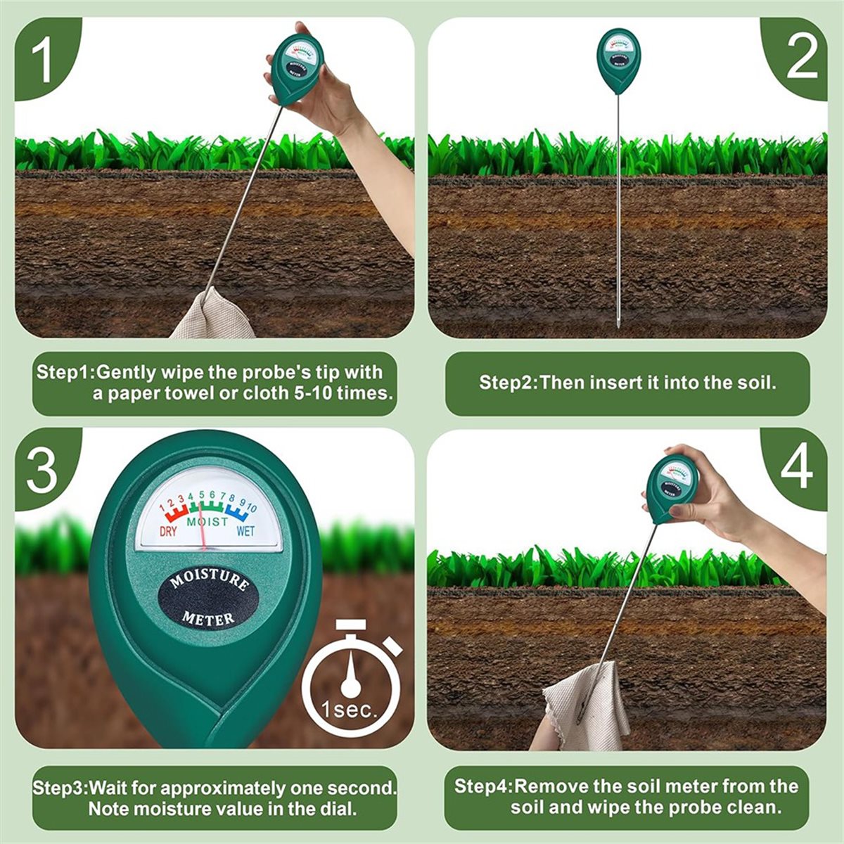 LNHF Lange Sonde Diepgaande Bo - Plant Monitor recensie en prijs