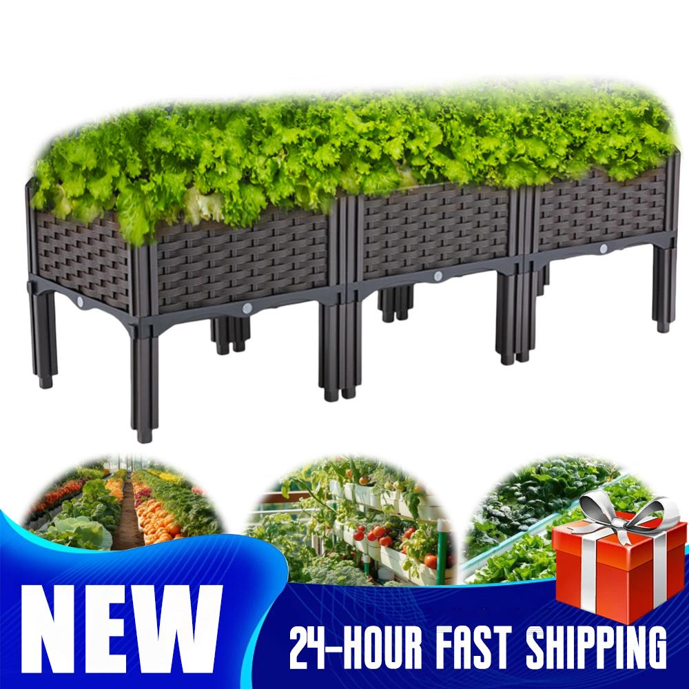 Verhoogde moestuinbak met drai - Self Watering Planter recensie en prijs