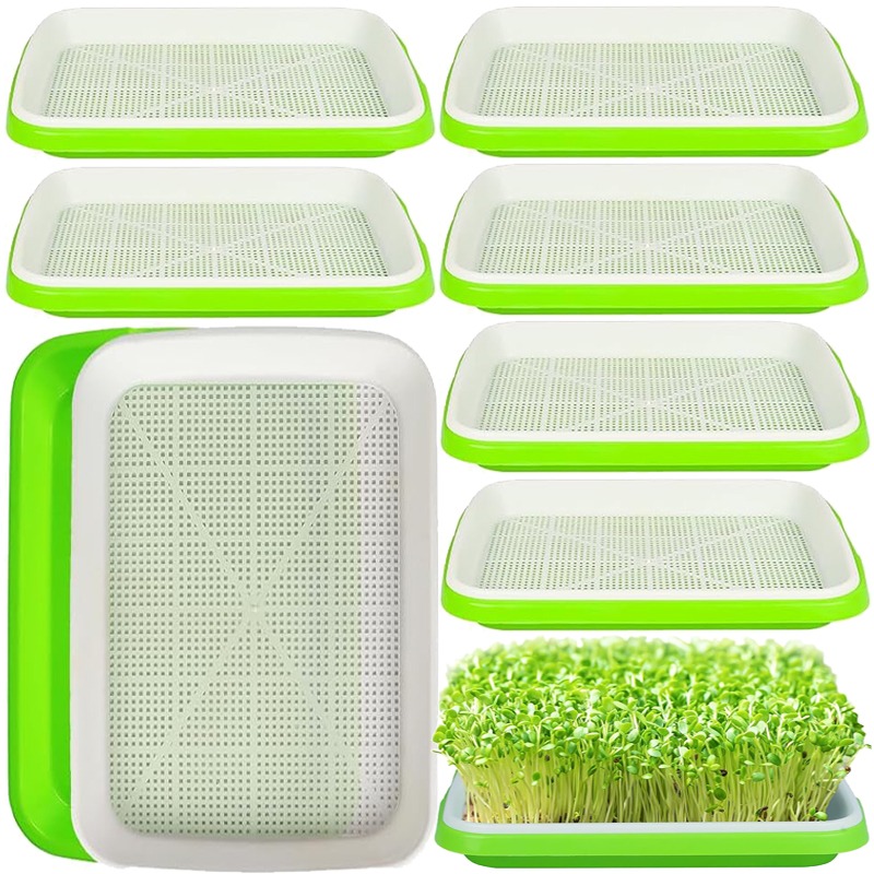 Microgreens kiembak, dubbelwan - Hydroponic Grow Pod recensie en prijs