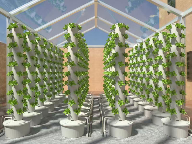 Verticale boerentoren voor thu - Hydroponic Tower recensie en prijs