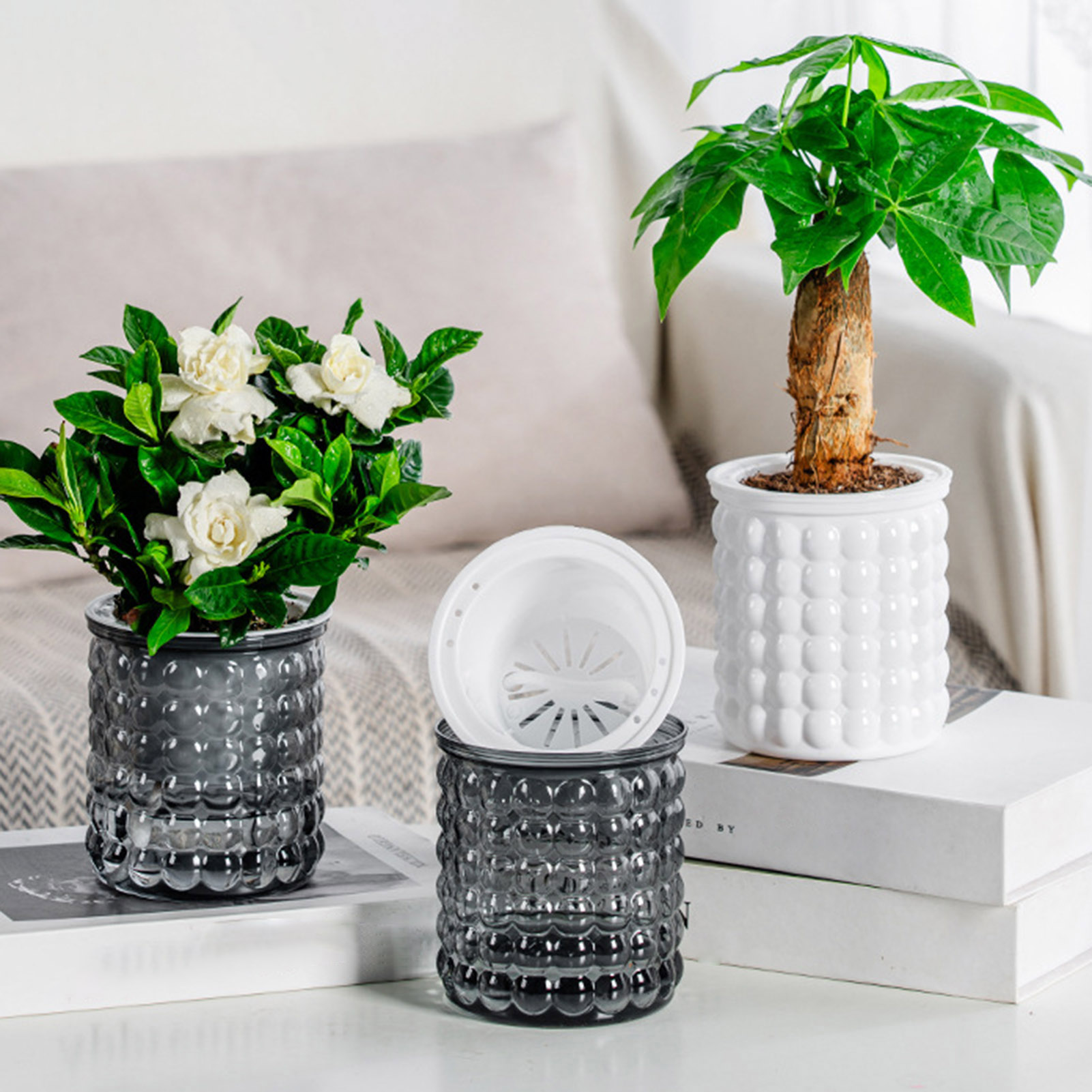Nieuwe Zelf Watering Hydrocult - Hydroponic Grow Pod recensie en prijs