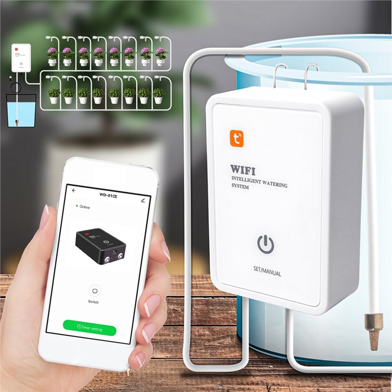 ABMR-Tuya Smart Wifi Tuinbespr - Smart Garden Kit recensie en prijs