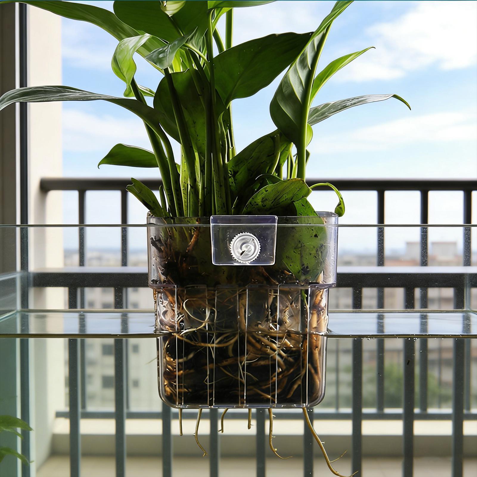 Aquarium transparante hangpot, - Hydroponic Grow Pod recensie en prijs
