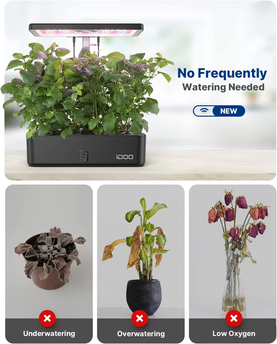 12 Pods WiFi Hydroponisch Kwee - Indoor Garden Kit recensie en prijs