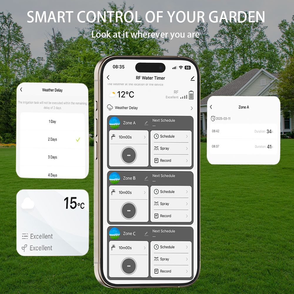 Tuya Wifi+RF433 3-uitlaat wate - Smart Garden Kit recensie en prijs