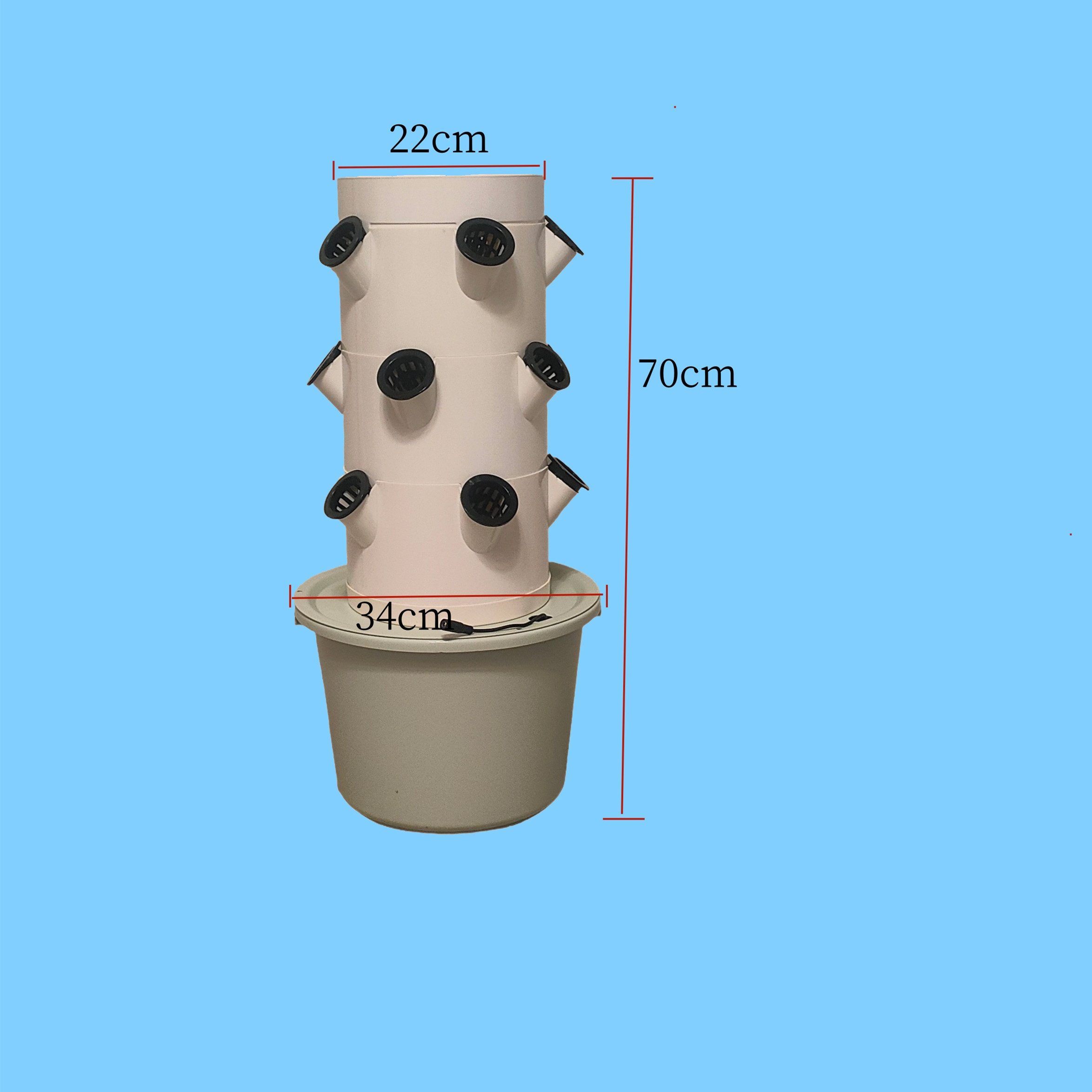 Verticaal hydroponisch kweeksy - Indoor Garden Kit recensie en prijs