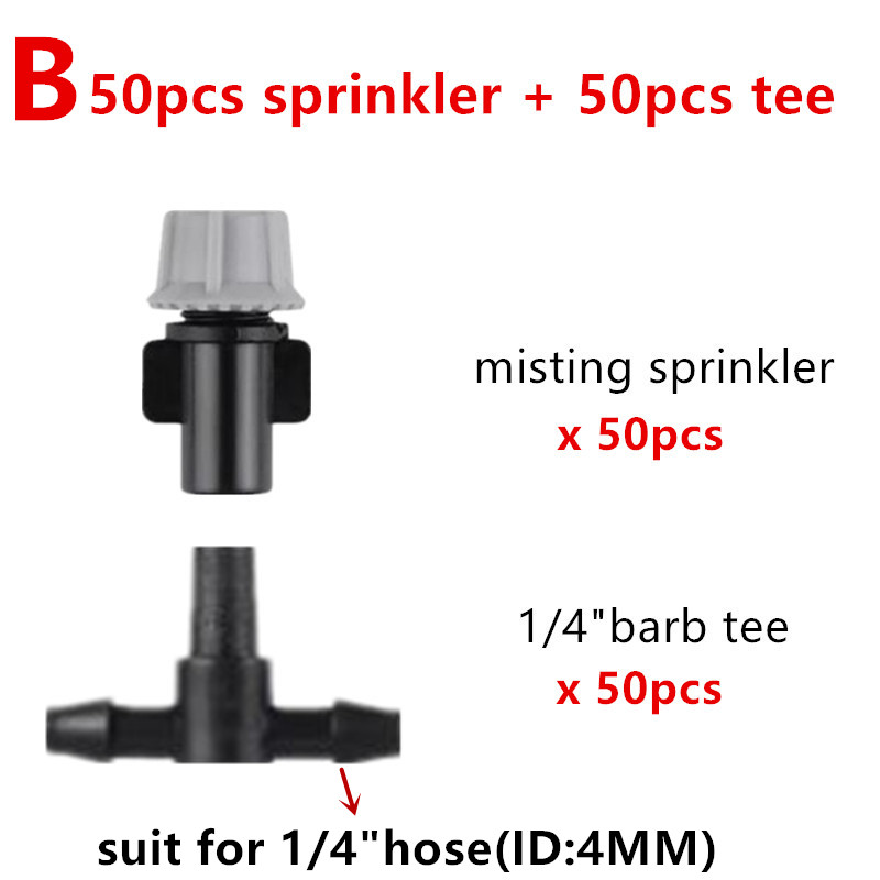 50 stuks Tuinsproeier met 1/4